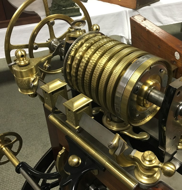 Holtzapffel and Deyerlein 12 inch Rose Engine 3 detail